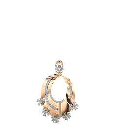 VALANOVA Women 14Kt Gold Pendant with Diamond 4.84gms-image-80