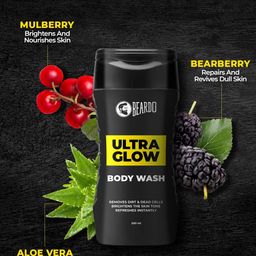 BEARDO Men Ultraglow Body Wash - 200 ml image 5