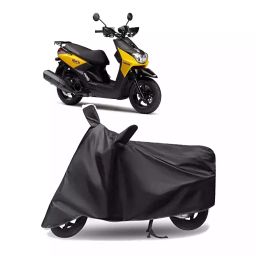 Auto Pearl Polyester Two Wheeler Cover for Yamaha V125 (Grey)-image-63