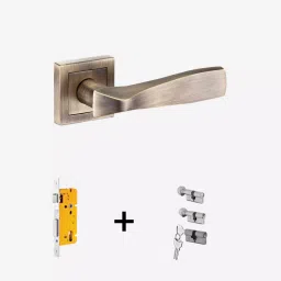 Dorset Stella ML ST OR Combo Lock Sets with Coin and Knob Cylinder (70 mm) -PT Finish-10