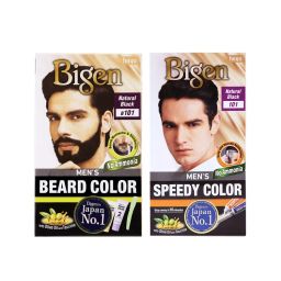 Bigen Hair Color Combo: Natural Black B101 & Speedy Color Natural Black 101 - Pack Of 2-picture-0