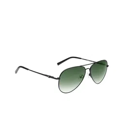 Tommy Hilfiger Men Green Lens & Black Aviator Sunglasses with UV Protected Lens-17