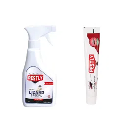 Pestly 250 ml Each Lizard Repellent Spray + Cockroach Gel, (Pack of 2)-picture-19
