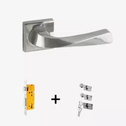 Dorset Noha ML NO OR Combo Lock Sets with Coin and Knob Cylinder (70 mm) -SS Finish image 1