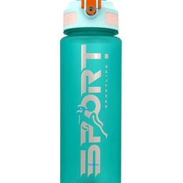 FunBlast Water Bottle With Straw Blue  500 ml-image-71