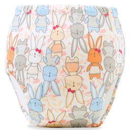 Bembika Babies Cotton Potty Training Pant Rabbit  Printed  Large Size - Multicolor-picture-24