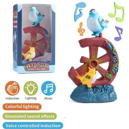 NEGOCIO Simulation Bird With Sound And Motion, Electronic Sound-Control Induction Toy For Children- PACK OF 1 - COLOR MAY VARY image 4