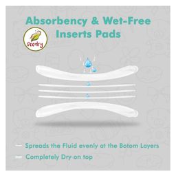 Deedry Cloth Reusable Diapers With Insert Pack of 2 - Red & Blue image 5