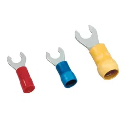 MECATRACTION Insulated Fork Terminal Polycarbonate, C100SBE0-4 (Pack of 100)-picture-11
