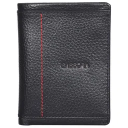 Sassora Unisex Leather Two Fold Wallet-13