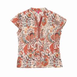 BIBA Girls Multicolor Printed Top-image-28