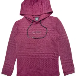 Cavio Kids Violet Solid Full Sleeves Sweatshirt-image-60