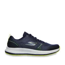 Skechers Men's GO RUN PULSE - SPECTER Navy Lime Running Shoes-15