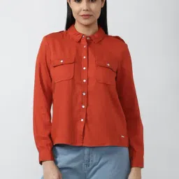 Van Heusen Red Shirt-image-54