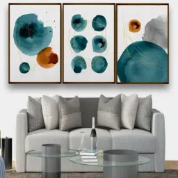 The Art House Abstract Multicolor Canvas Painting-picture-40