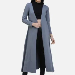 Cation Grey Full Sleeves Shrug-picture-37