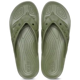 Crocs Men's Baya II Army Green Flip Flops-20