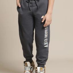 Boysville Batman Grey Printed Regular Fit Joggers For Boys-image-43