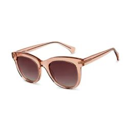 John Jacobs JJ S14672 Brown Polarized Square Sunglasses-image-90