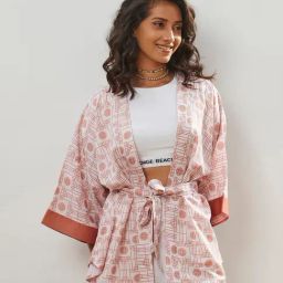 CMGE Multicolor Printed Kimono-21