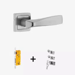 Dorset Stella ML ST OR Combo Lock Sets with Coin and Knob Cylinder (70 mm) -SS Finish-20
