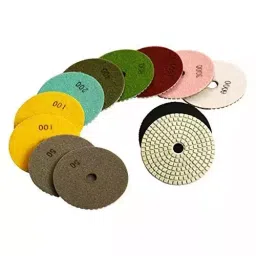 Oriental 4 inch(100 mm), Grit Size 150 Diamond Polishing Pads (Pack of 5 Pcs)-picture-9