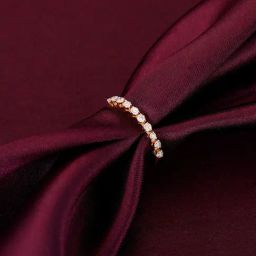 GIVA 14K Yellow Gold Tropical Flamingo Diamond Pendant for Women-image-35