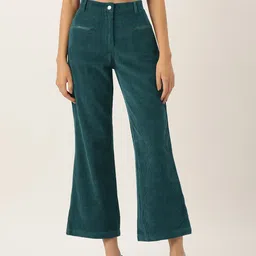 Off Label Women Smart Corduroy Trousers-image-49