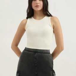 United Colors of Benetton Beige Solid Top-picture-33