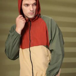 Chkokko Multi Relaxed Fit Printed Hooded Jackets-picture-4