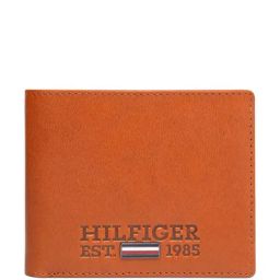 TOMMY HILFIGER Frankfort Black Casual Leather Bi-Fold Wallet for Men-image-36