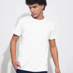 Being Human White Cotton Regular Fit T-Shirt-image-86