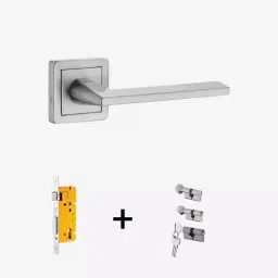 Dorset Ceto ML CO OR Combo Lock Sets with Coin and Knob Cylinder (60 mm) -SC Finish-28