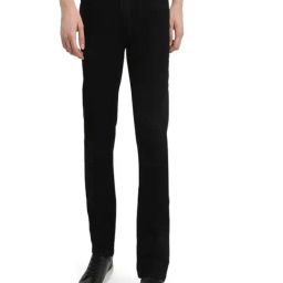 Parx Black Cotton Blended Slim Fit Jeans-picture-2