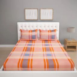 Romee Multi Microfibre Geometric Bed Sheets-31
