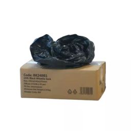 Cromwell Polythene Black Polythene Bin Bag 240L Capacity 100 per Package, NA090E1 (Pack of 100)-image-62