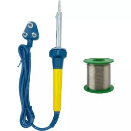 Fadman 2 In 1 Soldering Iron with Wire Flat 27 mm Tip Copper, Iron & Nickle 60 W-22