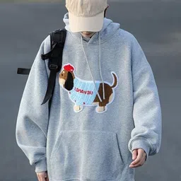 KPOP Men Printed Hooded Pullover Sweatshirt-image-84