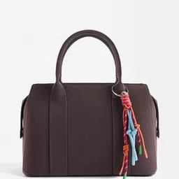 PARFOIS Structured Handheld Bag with Tasselled-image-6