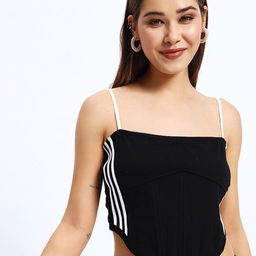 Sugercandy Women Side Striped Crop Corset-image-56