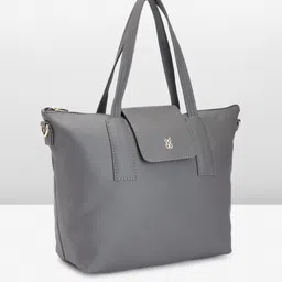 Baggit Solid PU Regular Structured Handheld Bag image 2