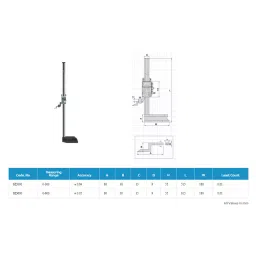 KENCY Digital Height Gauge Standard 600 mm Range  Least Count 0.01 mm Range, HD600 image 3