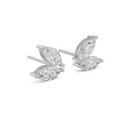 Emori Butterfly Marquise Diamond Studs-picture-23