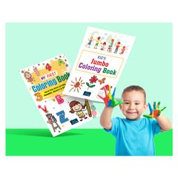 Jumbo Copy Colouring Books Combo Pack Of 2 - English-28