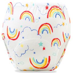 Bembika Babies Cotton Potty Training Pant Rainbow  Printed Medium - Multicolor-22