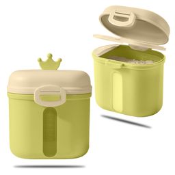 Bembika Milk Powder Storage Container with Scoop and Leveler - Green(360 g)-1