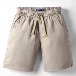 Pine Kids Cotton Woven Knee Length Solid Color Shorts - Khaki-picture-45