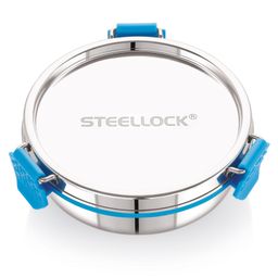 STEELLOCK PRO Stainless Steel Container/Dabba with Steel Lid Airtight for Food Storage, Easy to Carry, Leak Proof and Stackable (SLP-130/250 ml).-picture-18