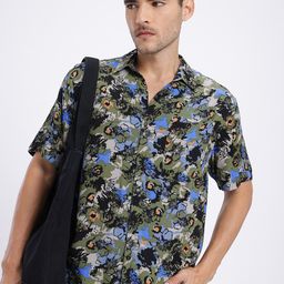 glitchez Floral Print Relaxed Fit Shirt-picture-15