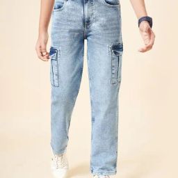 Coolsters by Pantaloons Boys Blue Cotton Solid Jeans-image-34